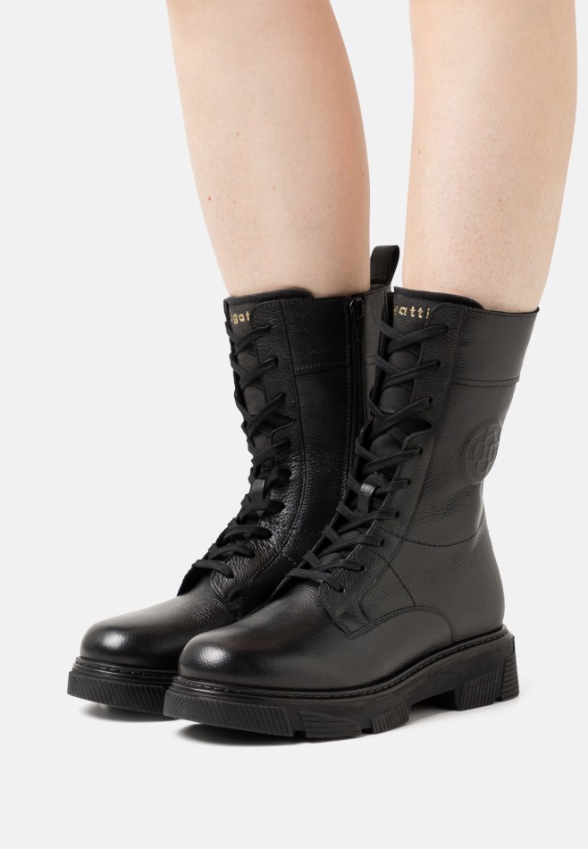 Bottes à Lacets Gabor | Noir Exclusif